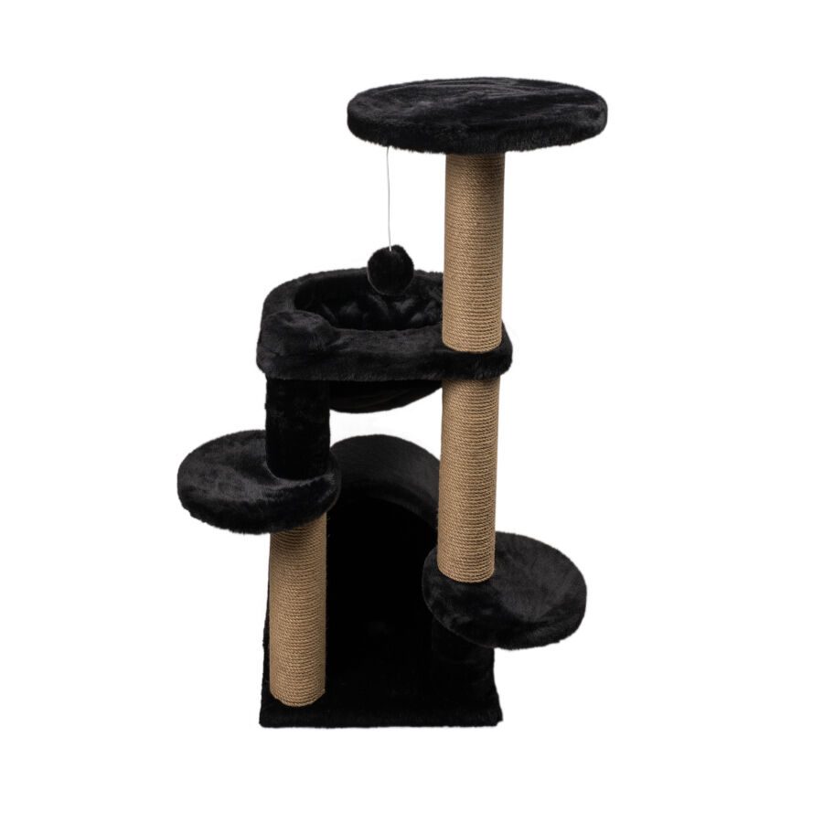 Catshion Amber &Aacute;rvore Arranhador com Gruta Cinzento para gatos, , large Imagem n&uacute;mero 1