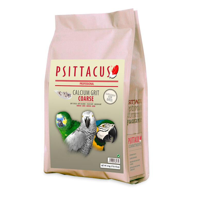 Psittacus Calcium Grit Coarse complemento de cálcio para aves,  Imagem número 1 Psittacus Calcium Grit Coarse complemento de cálcio para aves, , large Imagem número 1