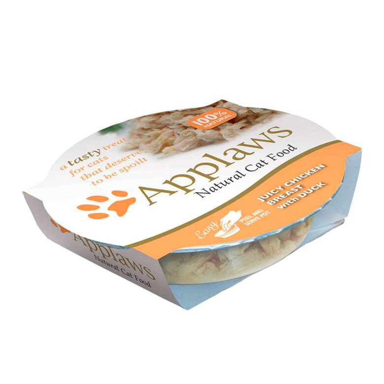 60 g Applaws frango e pato terrina para gatos,  Imagem número 3 60 g Applaws frango e pato terrina para gatos, , large Imagem número 3