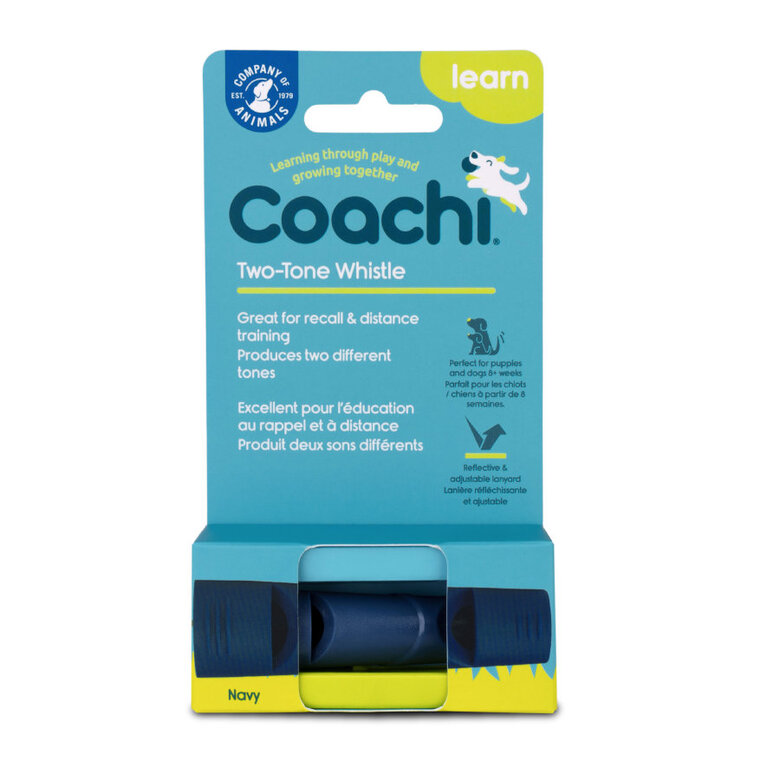 Coachi Apito de adestramento azul-marinho para cão,  Imagem número 2 Coachi Apito de adestramento azul-marinho para cão, , large Imagem número 2