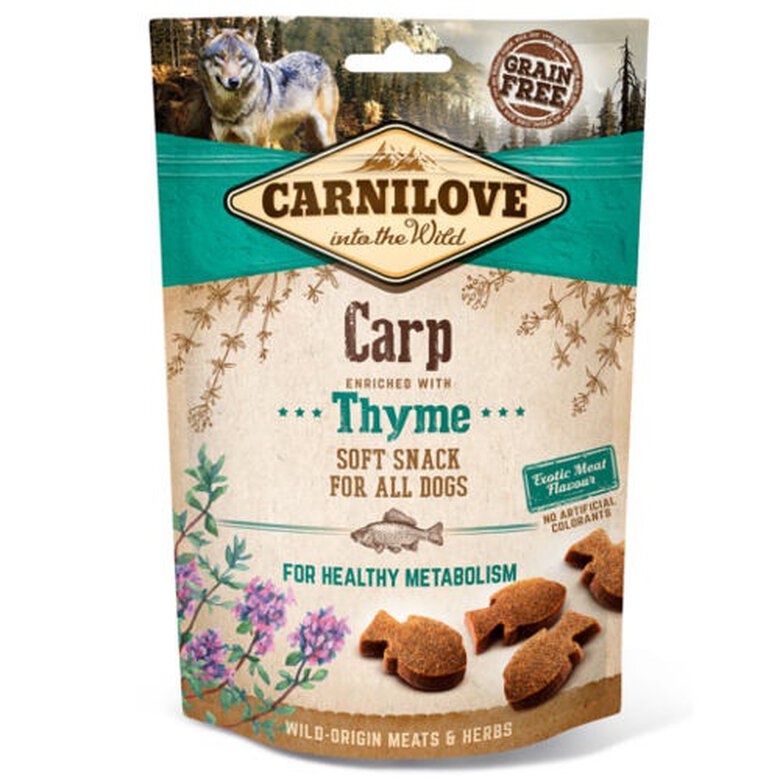 Carnilove Soft Snack Carpa snack para perro blando Imagem número 1 Carnilove Soft Snack Carpa snack para perro blando Imagem número 1
