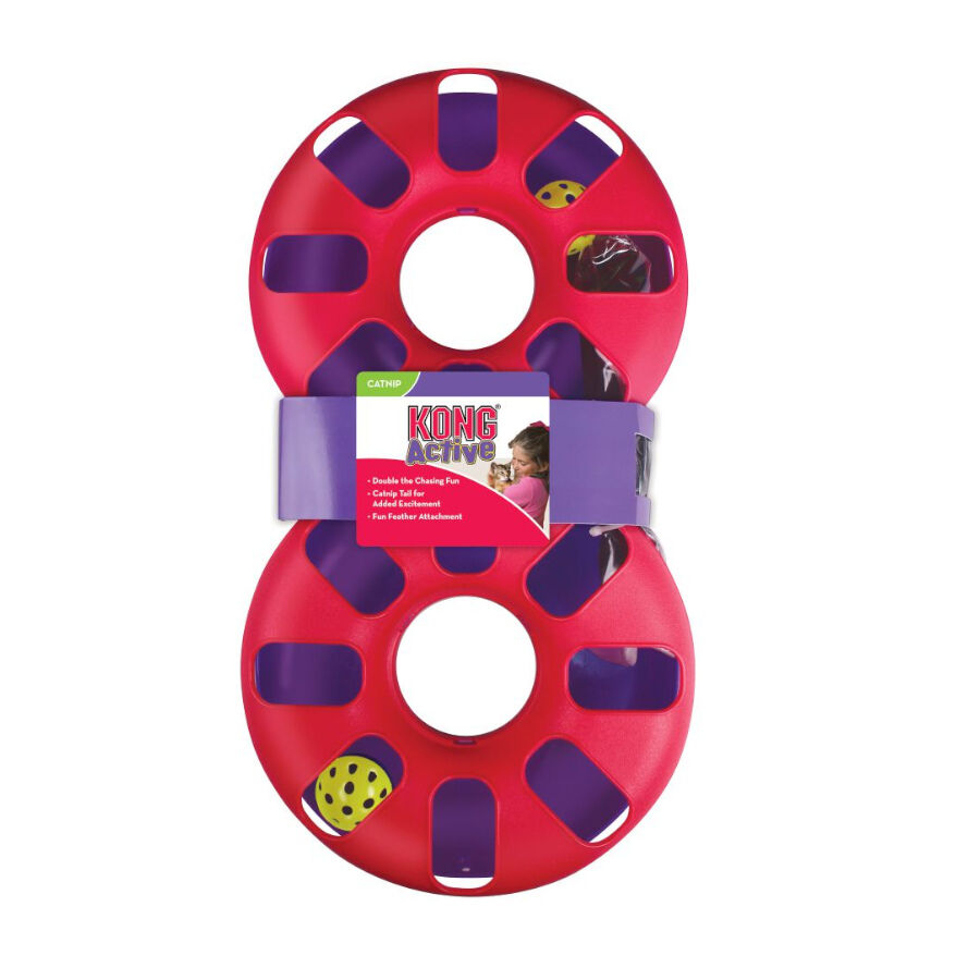 Kong Active Circuito T&uacute;nel com bolas para gatos , , large Imagem n&uacute;mero 1