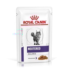 Royal Canin Veterinary Neutered Carne saqueta em molho para gatos