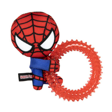 Disney Marvel Anel Mordedor com Spider-Man de peluche para cães