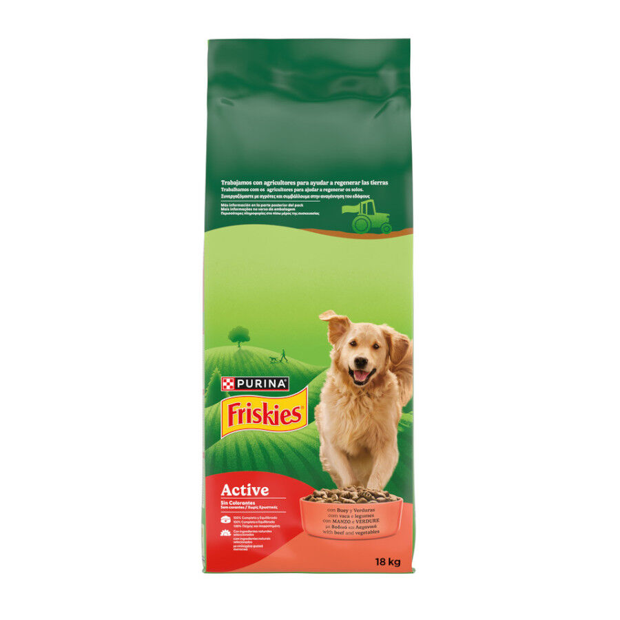 18 kg Friskies Active Ra&ccedil;&atilde;o para c&atilde;es, , large Imagem n&uacute;mero 1