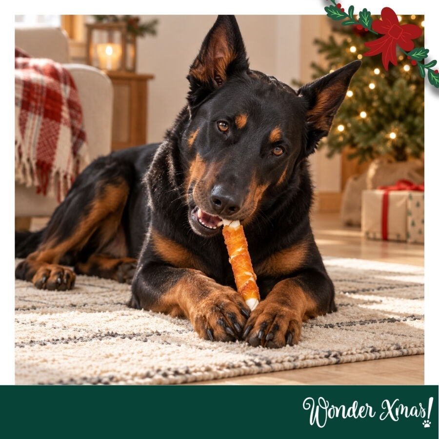1 pack x 10 uns. Wonder Christmas Rolinhos Revestidos com Frango Snacks para C&atilde;es, , large Imagem n&uacute;mero 2