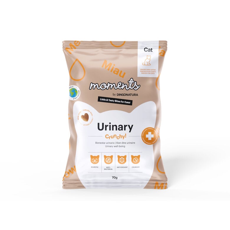 70 g Moments Urinary Crunchy Bocaditos para gatos,  Imagem número 1 70 g Moments Urinary Crunchy Bocaditos para gatos, , large Imagem número 1