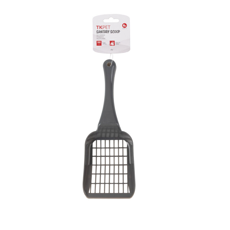 TK Pet Sanitary Scoop P&aacute; de areia para gatos, , large Imagem n&uacute;mero 1