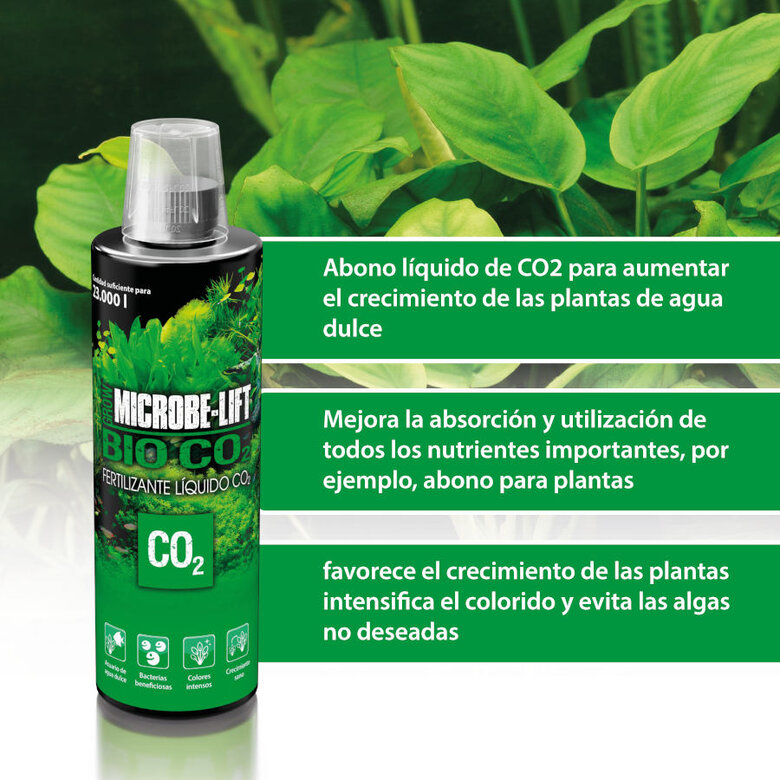 Microbe-Lift Bio CO2 Fertilizante líquido de carbono para aquários,  Imagem número 2 Microbe-Lift Bio CO2 Fertilizante líquido de carbono para aquários, , large Imagem número 2