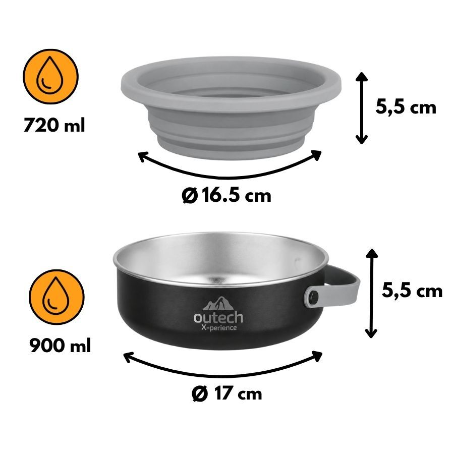 Outech X-perience Comedouro Port&aacute;til para c&atilde;es, , large Imagem n&uacute;mero 6