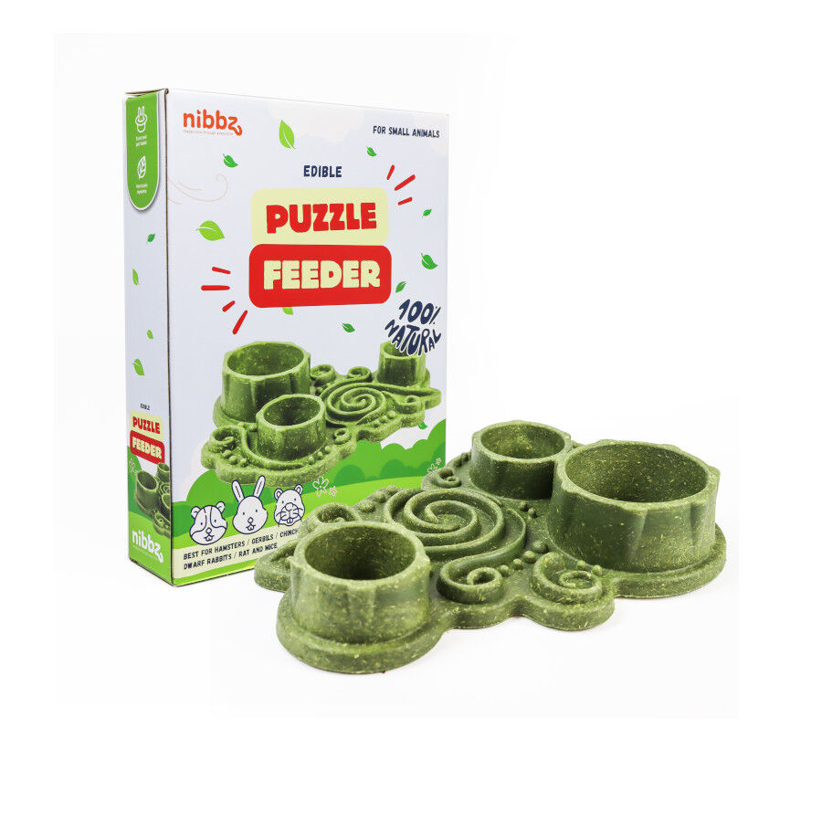 Nibbz Comedouro Puzzle Suplemento alimentar para roedores, , large Imagem n&uacute;mero 1