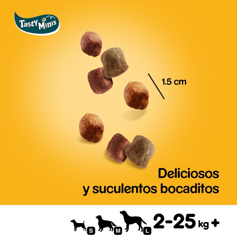 130 g Pedigree Tasty Mini Snacks Sabor Frango e Pato para Cães,  Imagem número 3 130 g Pedigree Tasty Mini Snacks Sabor Frango e Pato para Cães, , large Imagem número 3