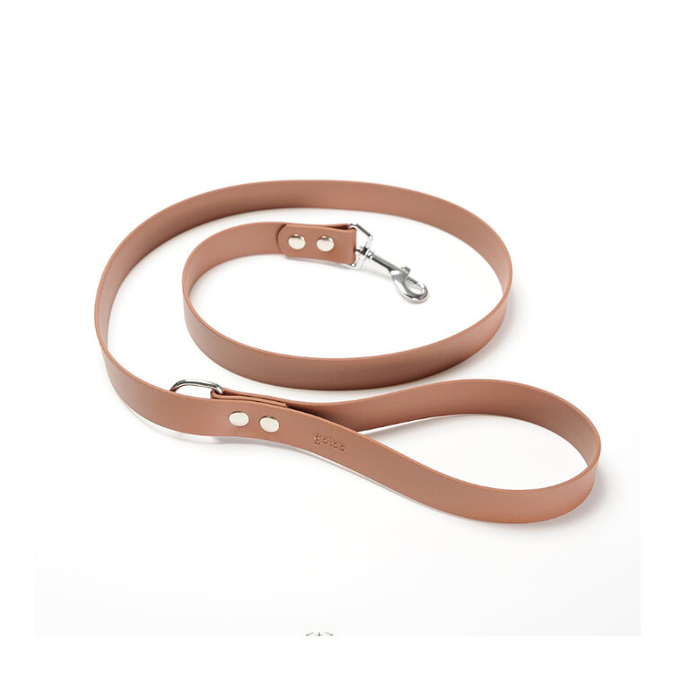 Gotoo Trela Biothane castanha para cães,  Imagem número 1 Gotoo Trela Biothane castanha para cães, , large Imagem número 1