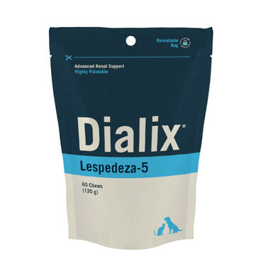 Vetnova Dialix Lespedeza Advance Renal Support Suplemento para cães e gatos