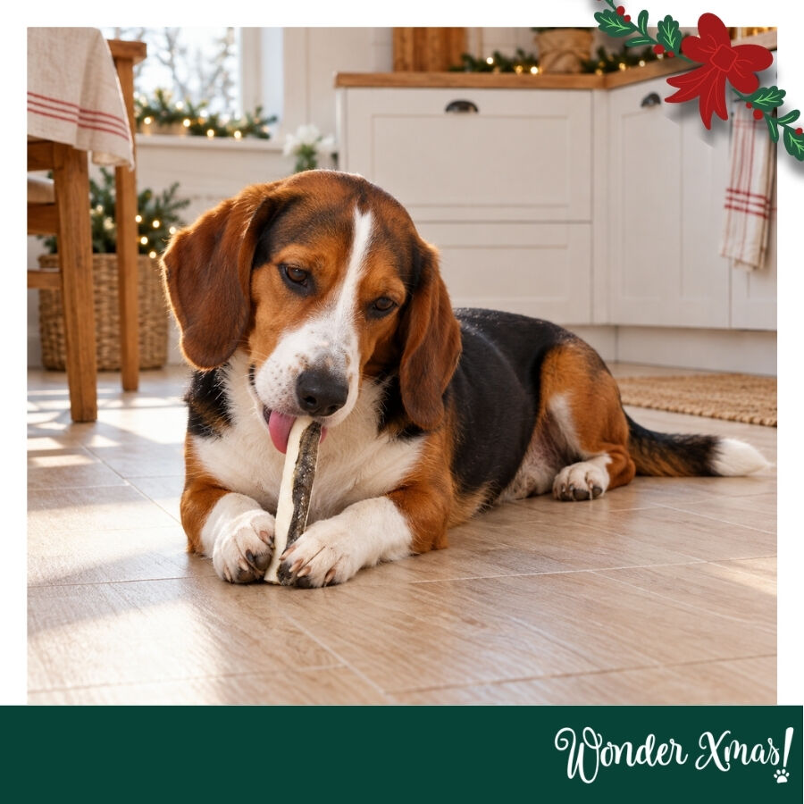4 uns. Wonder Christmas Palitos com Peixe snacks para c&atilde;es, , large Imagem n&uacute;mero 2