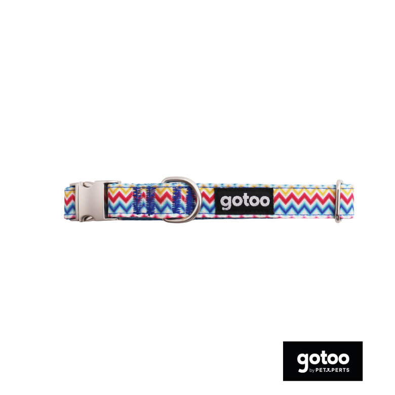 Gotoo Coleira estampada colorida para cães,  Imagem número 2 Gotoo Coleira estampada colorida para cães, , large Imagem número 2