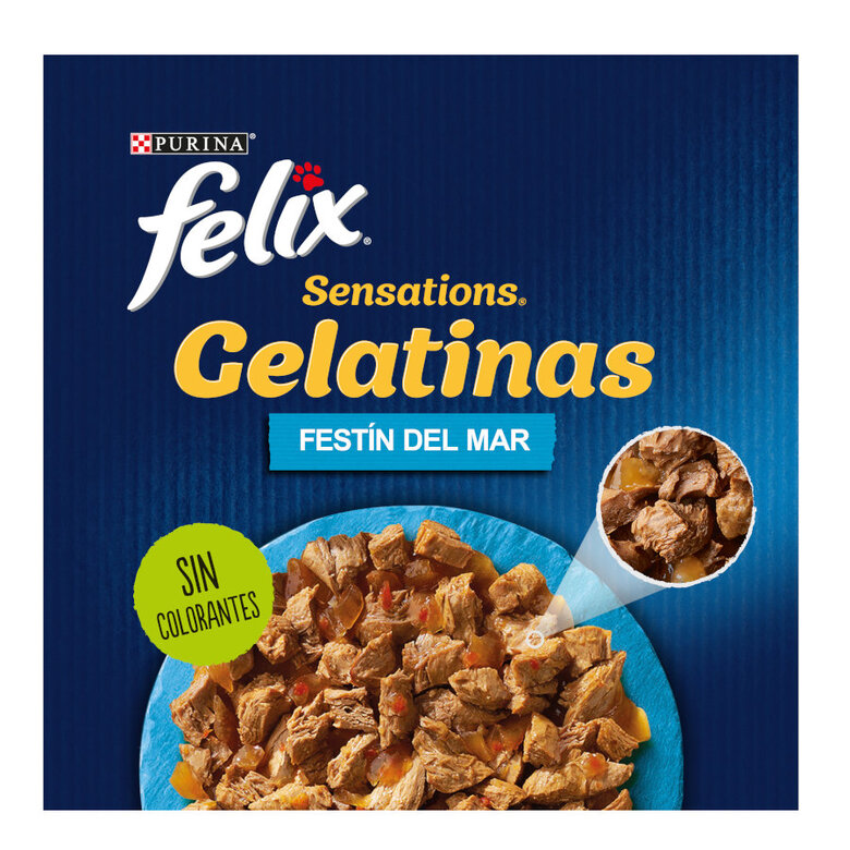 12 saquetas x 85 g Felix Sensations Seleção de Peixes saquetas em galeia,  Imagem número 2 12 saquetas x 85 g Felix Sensations Seleção de Peixes saquetas em galeia, , large Imagem número 2