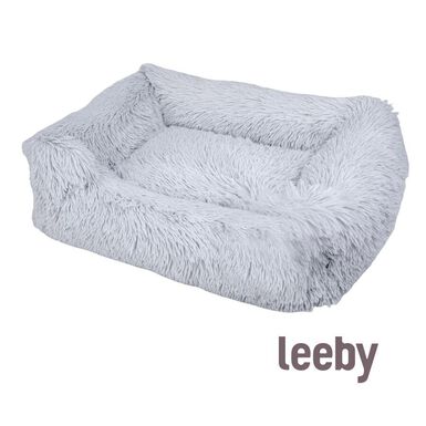Leeby Alcofa Anti Stess Amovível Cinzenta para cães