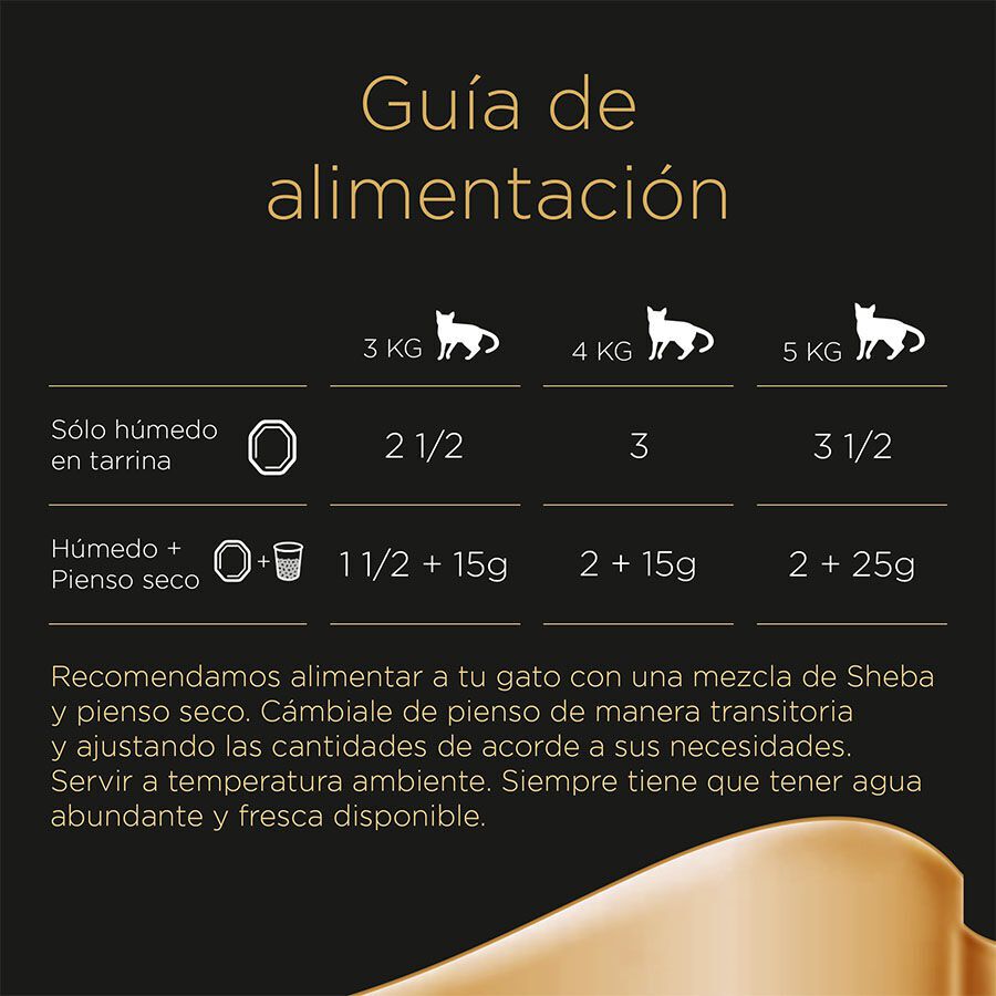 6 saquetas x 50 g Sheba D&eacute;lices du Jour em Atum, Bacalhau e Molho de Peixe Branco ra&ccedil;&atilde;o h&uacute;mida para gatos, , large Imagem n&uacute;mero 5