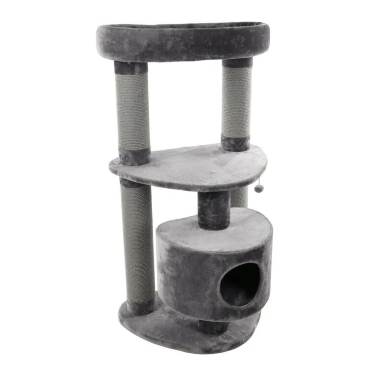 Flamingo Cory Árvore Arranhador Cinza para gatos,  Imagem número 1 Flamingo Cory Árvore Arranhador Cinza para gatos, , large Imagem número 1