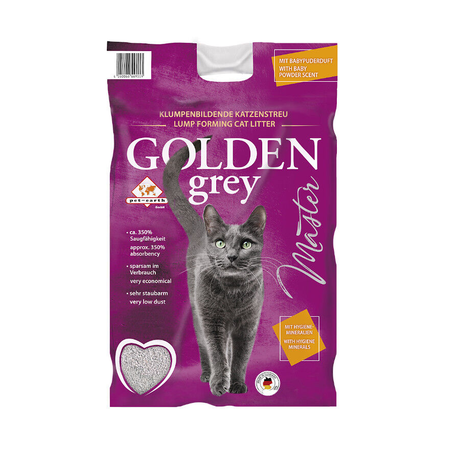 7 kg Golden Grey Master Areia Aglomerante para gatos, , large Imagem n&uacute;mero 1