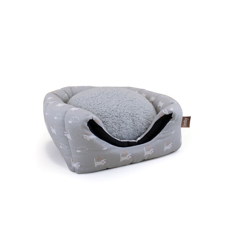 Leeby Cama Azul Claro para gatos,  Imagem número 9 Leeby Cama Azul Claro para gatos, , large Imagem número 9