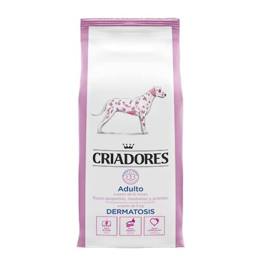 Criadores Dietetic Dermatosis pienso para perros Imagem n&uacute;mero 1