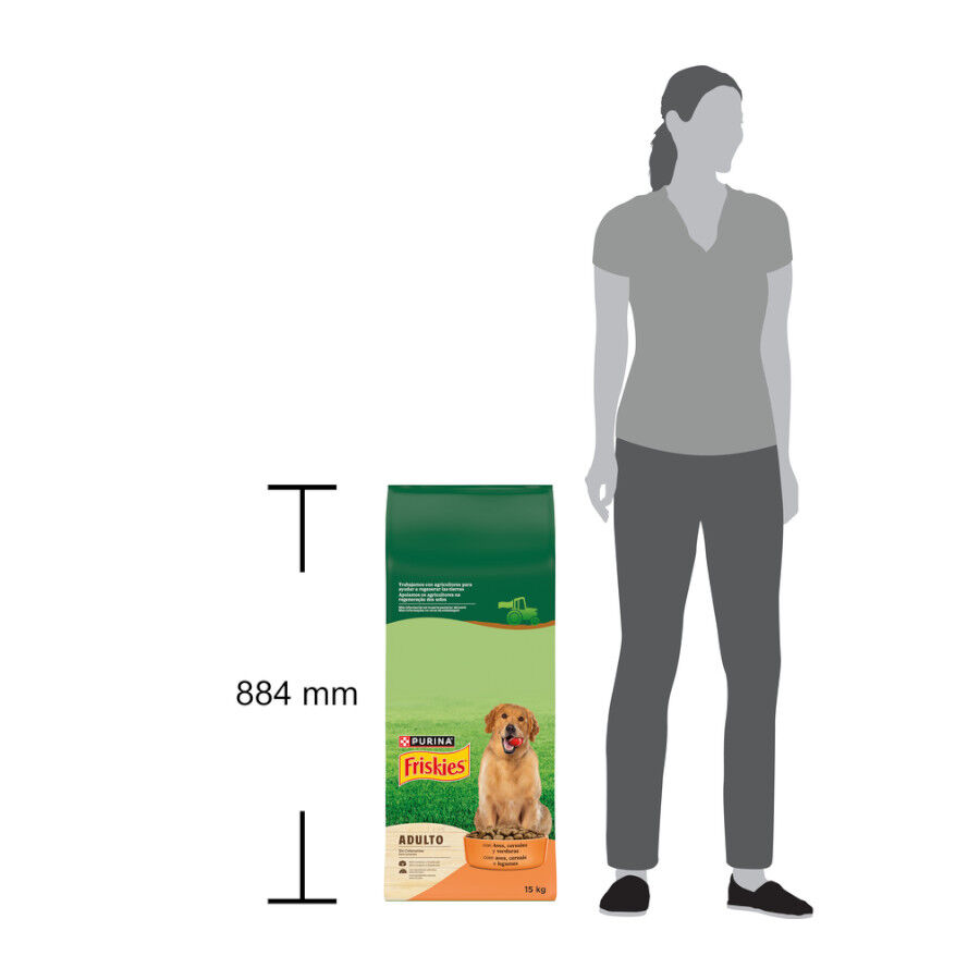 15 kg Friskies Frango e Legumes ra&ccedil;&atilde;o para c&atilde;es, , large Imagem n&uacute;mero 6