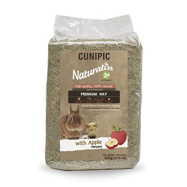 Cunipic Naturaliss Feno com maçã para roedores
