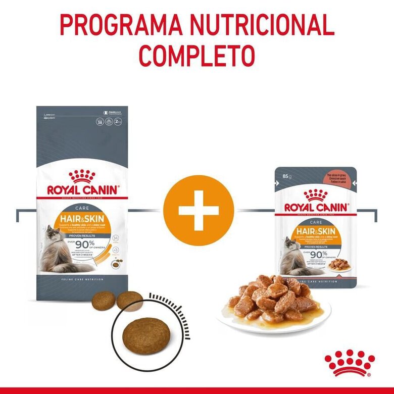 10 kg Royal Canin HaireSkin ração para gatos,  Imagem número 3 10 kg Royal Canin HaireSkin ração para gatos, , large Imagem número 3