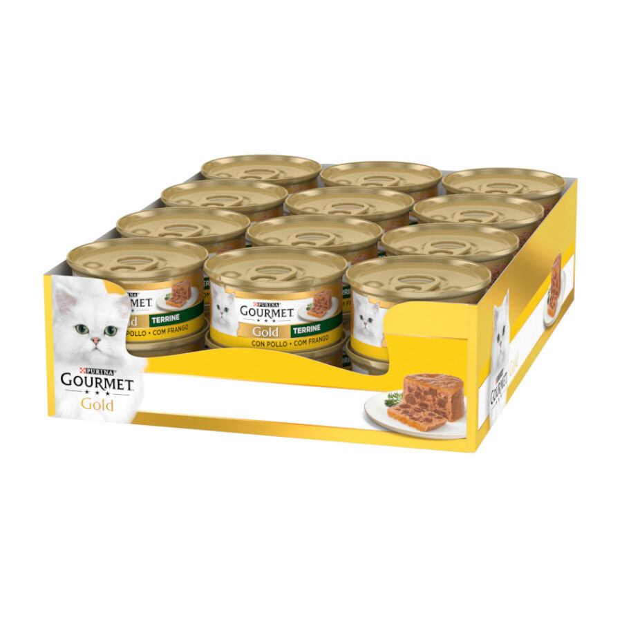 85 g Gourmet Gold Terrine de Frango em lata para gatos, , large Imagem n&uacute;mero 2