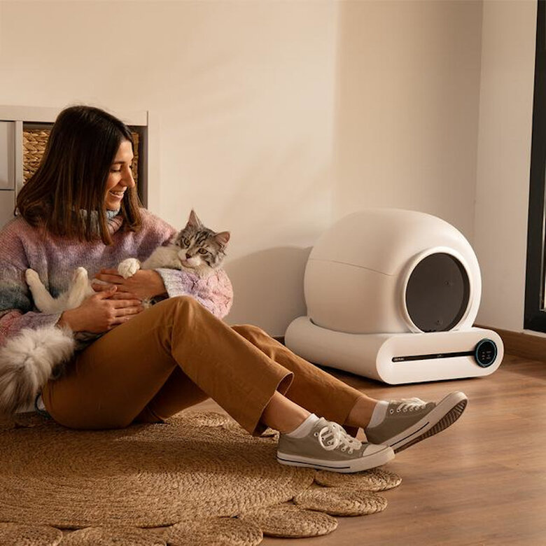 Cecotec Pumba 8000 CleanKitty Smart Caixa sanitária autolimpante para gatos,  Imagem número 6 Cecotec Pumba 8000 CleanKitty Smart Caixa sanitária autolimpante para gatos, , large Imagem número 6