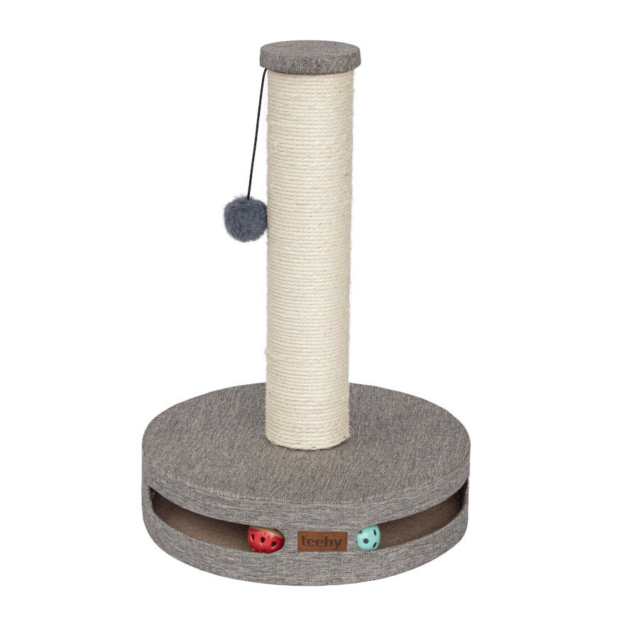 Leeby Gonzalo arranhador com brinquedo e bola para gatos, , large Imagem n&uacute;mero 1