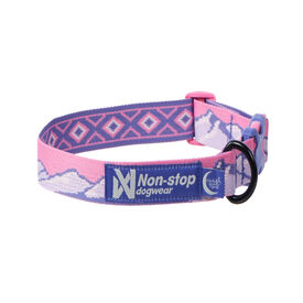 Non-stop Dogwear Coleira Roxa e Rosa para c&atilde;es