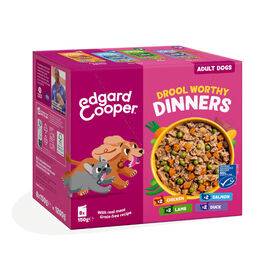 Edgard & Cooper Adult Grain Free Saquetas para c&atilde;es - Multipack