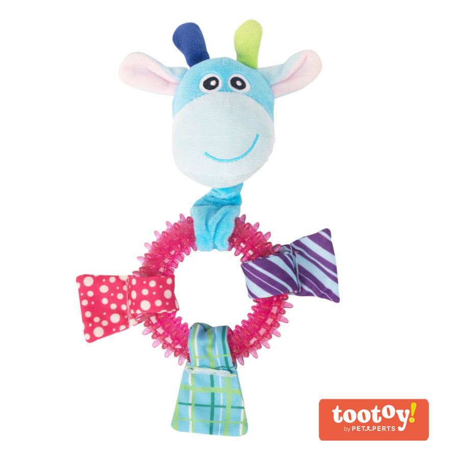 Tootoy! Chew Ring Giraffe mordedor para cachorros, , large Imagem n&uacute;mero 1