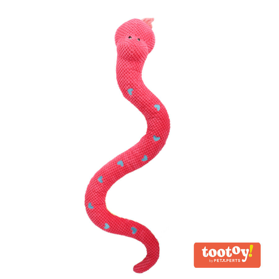 Tootoy! Giant Snake Cuddler Pink Peluche gigante para c&atilde;es, , large Imagem n&uacute;mero 1