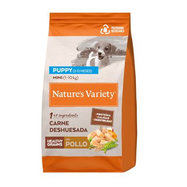 Nature's Variety Healthy Grain Puppy Mini Frango ração para cães