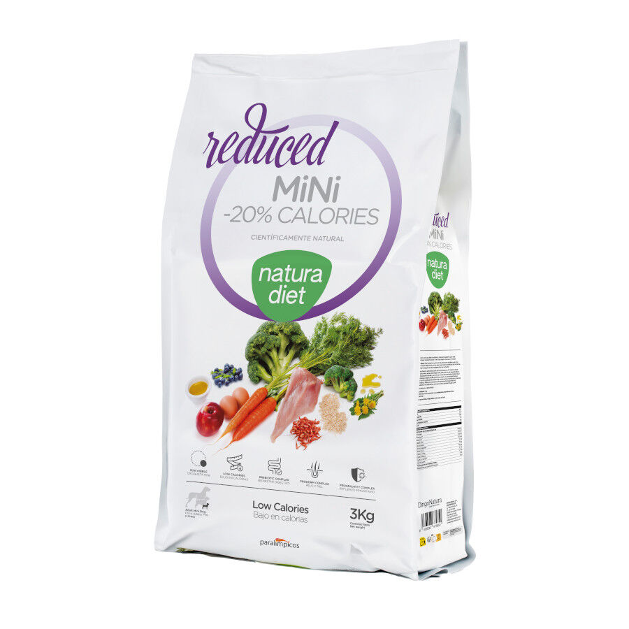 Natura Diet Mini -20% Calorias Ra&ccedil;&atilde;o para c&atilde;es, , large Imagem n&uacute;mero 1