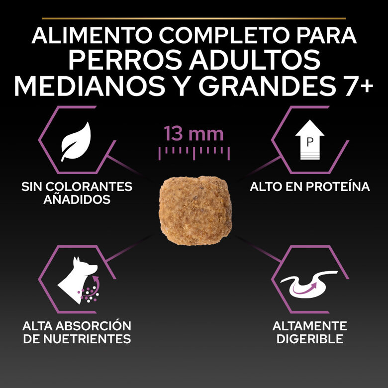 14 kg Pro Plan Adult Medium Y Large Frango ração para cães seniores,  Imagem número 6 14 kg Pro Plan Adult Medium Y Large Frango ração para cães seniores, , large Imagem número 6