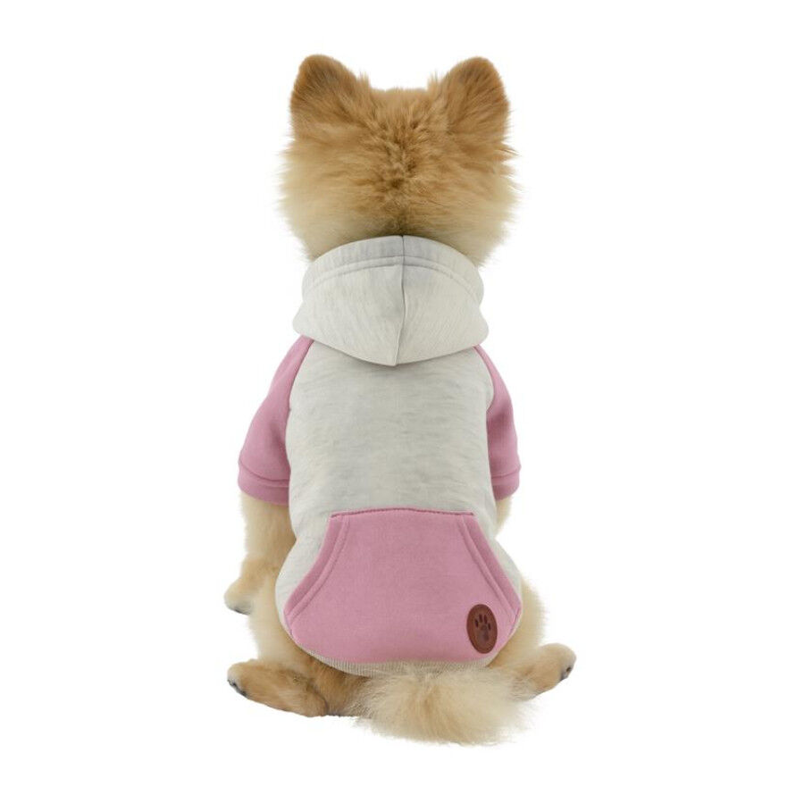 Outech Camisola com capuz rosa para c&atilde;es, , large Imagem n&uacute;mero 1