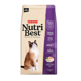 Nutribest Adult Frango e Arroz ração para gatos