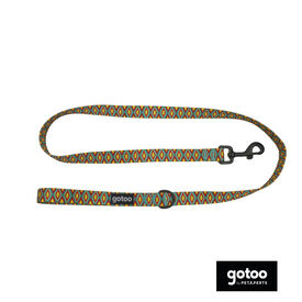 Gotoo Trela estampada colorida para cães