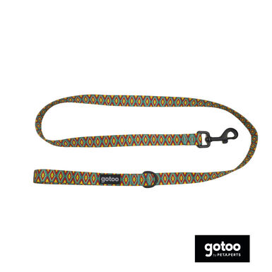 Gotoo Trela estampada colorida para cães