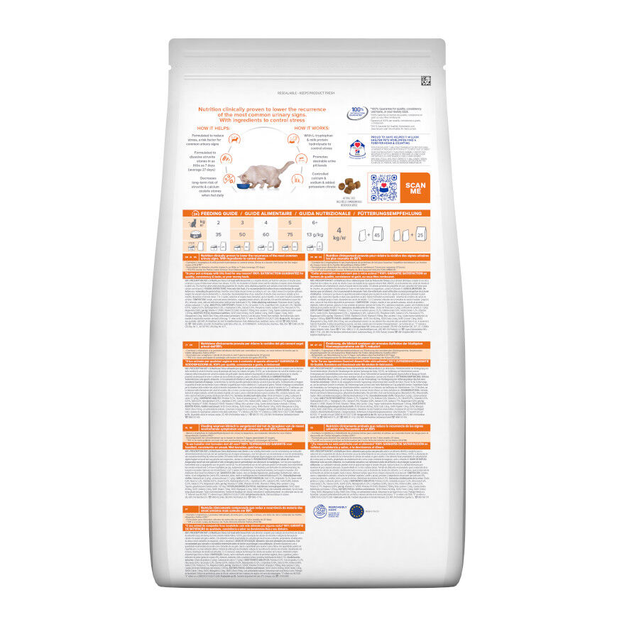 3 kg Hill's Prescription Diet c/d Urinary Stress Peixe Azul Ra&ccedil;&atilde;o para gatos, , large Imagem n&uacute;mero 10