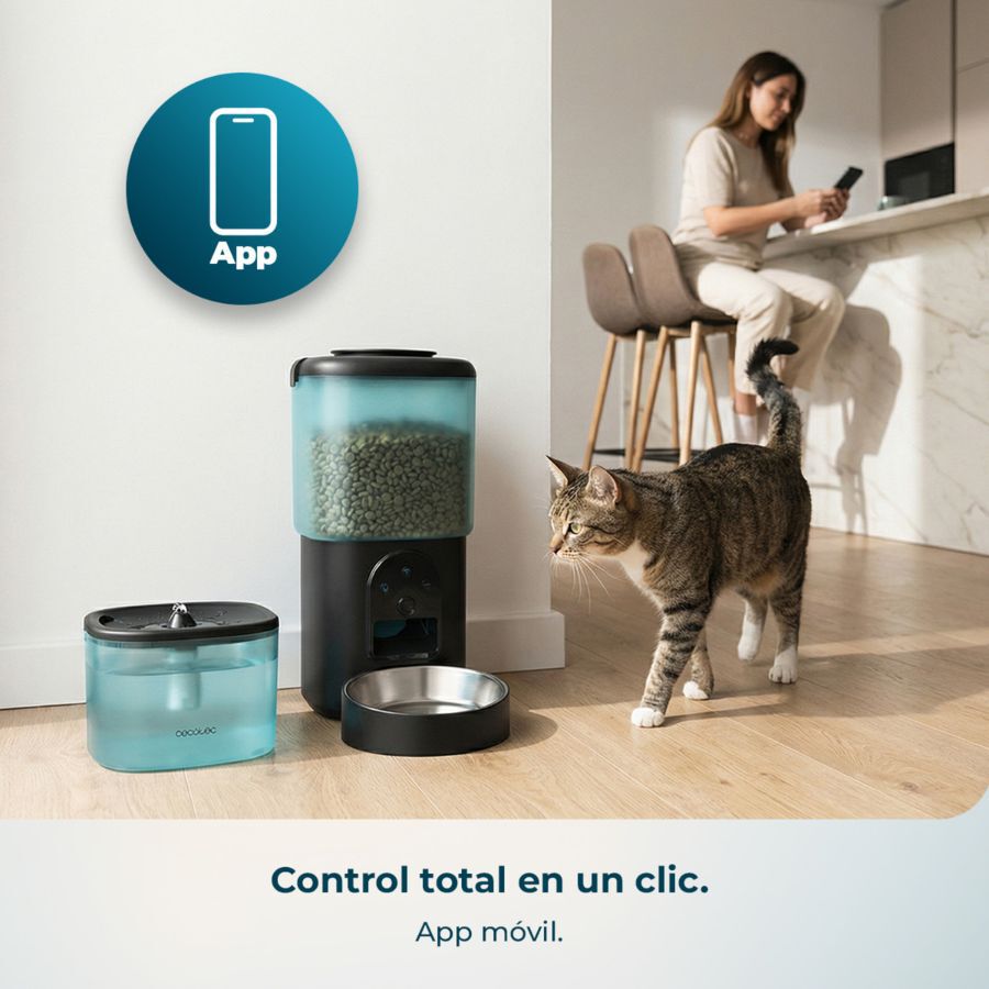 Cecotec Pumba 2000 TotalMenu Vision Comedouro e Bebedouro para c&atilde;es, , large Imagem n&uacute;mero 5