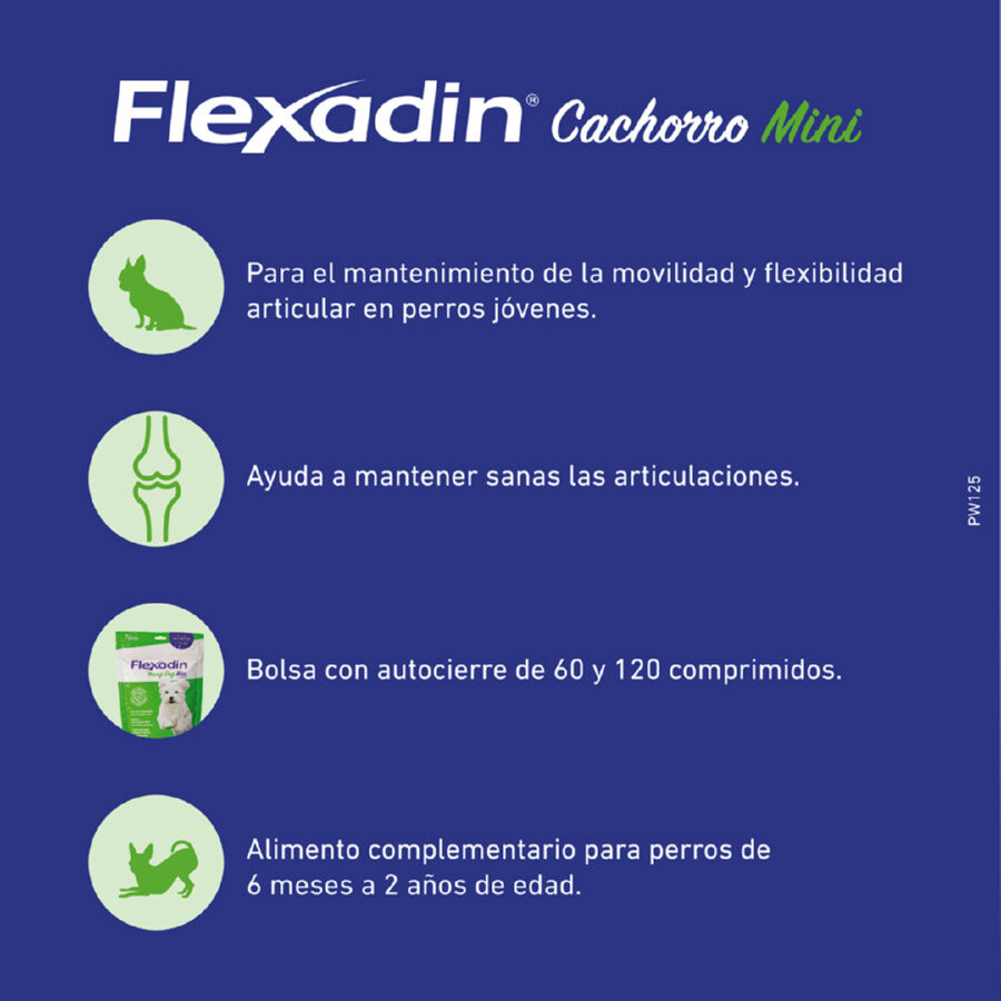 Vetoquinol Flexadin Young Mini Condroprotetor para c&atilde;es, , large Imagem n&uacute;mero 3