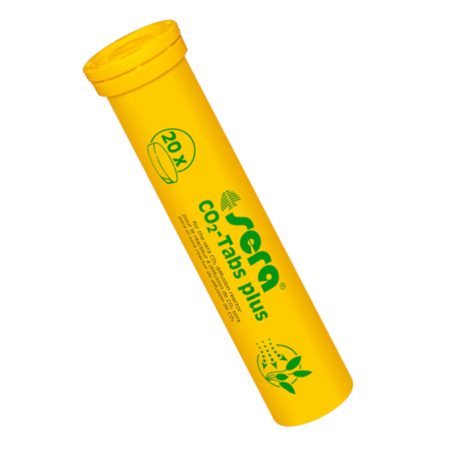 Sera CO2-Tab Plus 20 tabletas CO2 para acuario Imagem n&uacute;mero 1