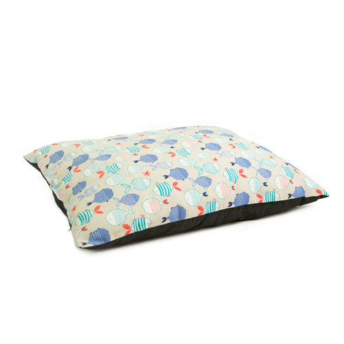 TK-Pet cama dise&ntilde;o estampado de peces para perros Imagem n&uacute;mero 1