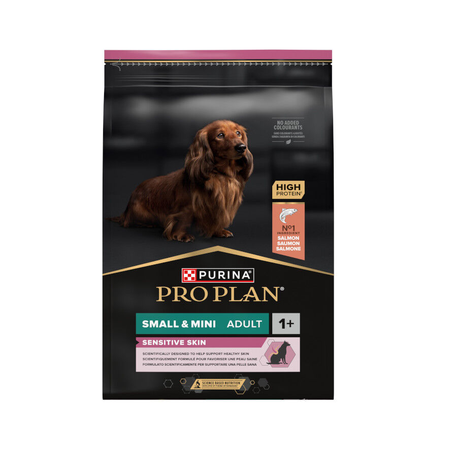 Purina Pro Plan Adult Sensitive Skin Ra&ccedil;&atilde;o de Salm&atilde;o para c&atilde;es, , large Imagem n&uacute;mero 1